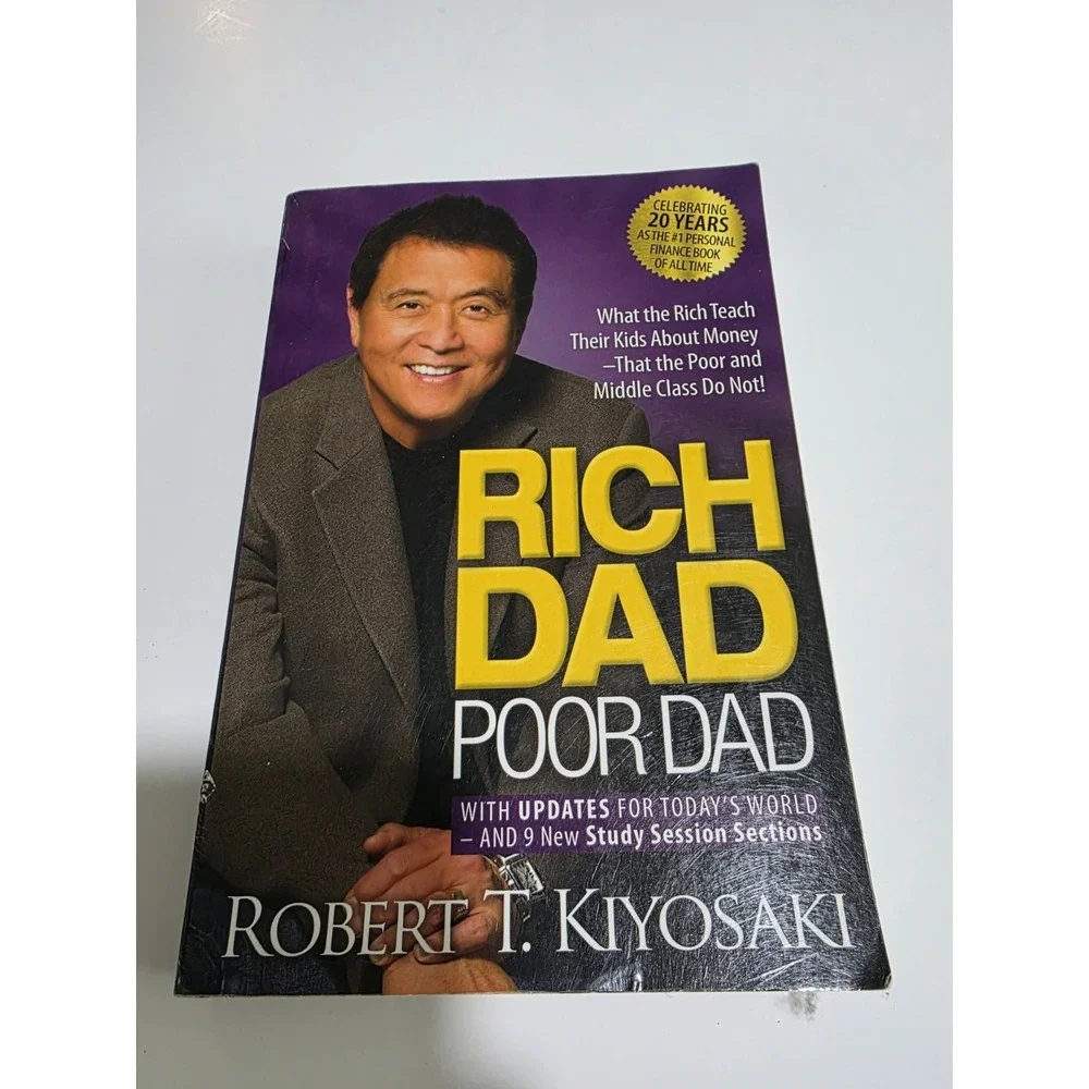 Rich‎ Dad Poor Dad Robert T. Kiyosaki Paperback Sku B1